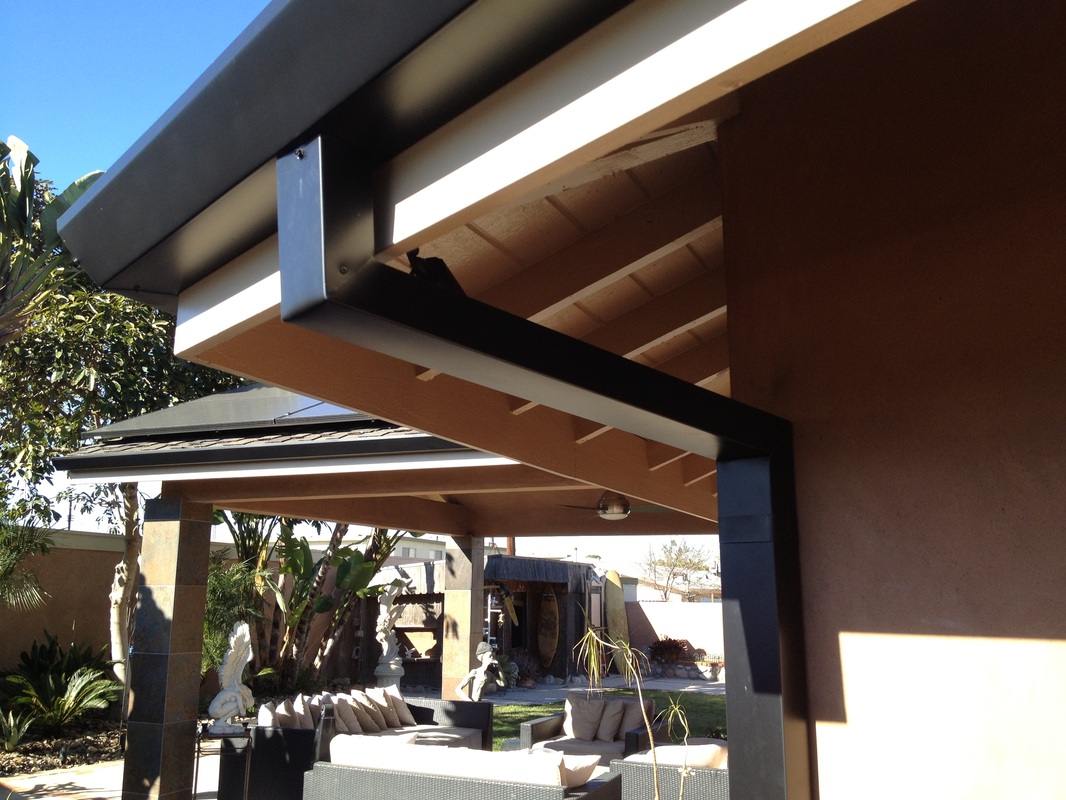 Recent Projects A Plus Gutter Systems 323 405 4555 Seamless Rain Gutters Los Angeles And Orange County Metal Siding Metal Cladding